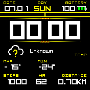 华米跃我Amazfit Bip手表表盘