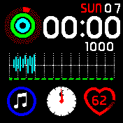 华米跃我Amazfit Bip手表表盘