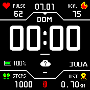 华米跃我Amazfit Bip手表表盘