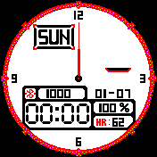 华米跃我Amazfit Bip手表表盘