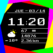 华米跃我Amazfit Bip手表表盘