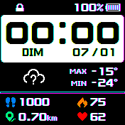华米跃我Amazfit Bip手表表盘