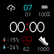 华米跃我Amazfit Bip手表表盘