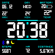 华米跃我Amazfit Bip手表表盘