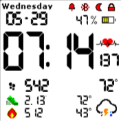 华米跃我Amazfit Bip手表表盘