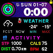 华米跃我Amazfit Bip手表表盘