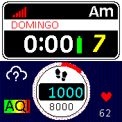华米跃我Amazfit Bip手表表盘