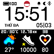 华米跃我Amazfit Bip手表表盘