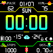 华米跃我Amazfit Bip手表表盘