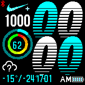 华米跃我Amazfit Bip手表表盘