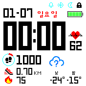 华米跃我Amazfit Bip手表表盘