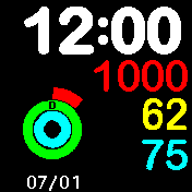 华米跃我Amazfit Bip手表表盘