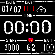 华米跃我Amazfit Bip手表表盘