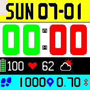 华米跃我Amazfit Bip手表表盘