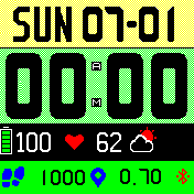 华米跃我Amazfit Bip手表表盘
