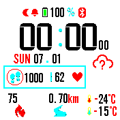 华米跃我Amazfit Bip手表表盘