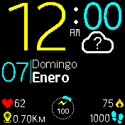 华米跃我Amazfit Bip手表表盘