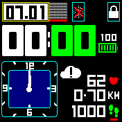 华米跃我Amazfit Bip手表表盘