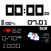 华米跃我Amazfit Bip手表表盘