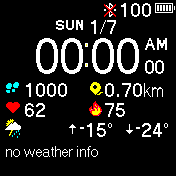 华米跃我Amazfit Bip手表表盘
