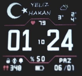 华米跃我Amazfit Bip手表表盘