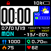 华米跃我Amazfit Bip手表表盘