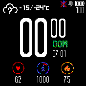 华米跃我Amazfit Bip手表表盘
