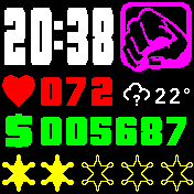 华米跃我Amazfit Bip手表表盘