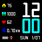 华米跃我Amazfit Bip手表表盘