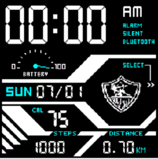 华米跃我Amazfit Bip手表表盘