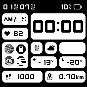 华米跃我Amazfit Bip手表表盘