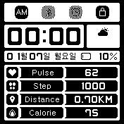 华米跃我Amazfit Bip手表表盘