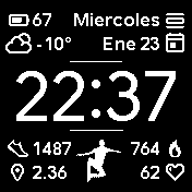 华米跃我Amazfit Bip手表表盘