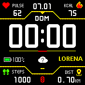 华米跃我Amazfit Bip手表表盘