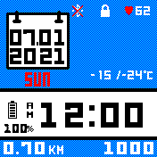 华米跃我Amazfit Bip手表表盘