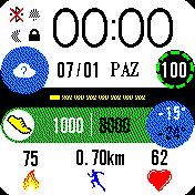 华米跃我Amazfit Bip手表表盘