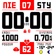 华米跃我Amazfit Bip手表表盘