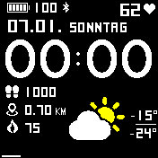 华米跃我Amazfit Bip手表表盘