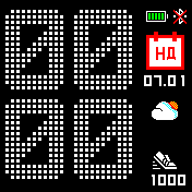华米跃我Amazfit Bip手表表盘