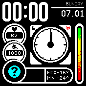 华米跃我Amazfit Bip手表表盘