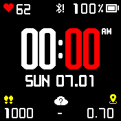 华米跃我Amazfit Bip手表表盘