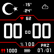 华米跃我Amazfit Bip手表表盘