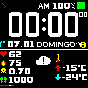 华米跃我Amazfit Bip手表表盘