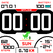 华米跃我Amazfit Bip手表表盘
