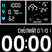 华米跃我Amazfit Bip手表表盘