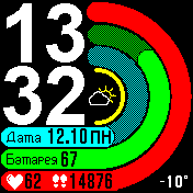 华米跃我Amazfit Bip手表表盘