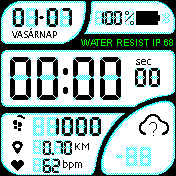 华米跃我Amazfit Bip手表表盘
