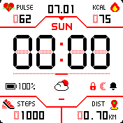 华米跃我Amazfit Bip手表表盘