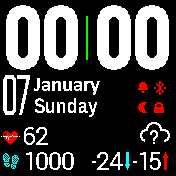 华米跃我Amazfit Bip手表表盘