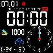 华米跃我Amazfit Bip手表表盘